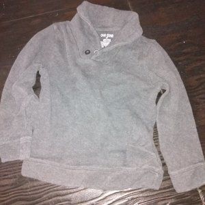 Boys okie dokie gray pullover shirt